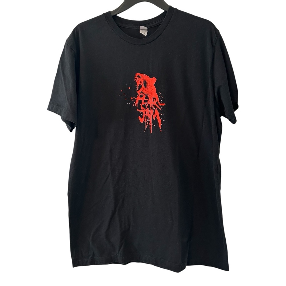 Pearl Jam Black Ammo Tee with Red Graphic